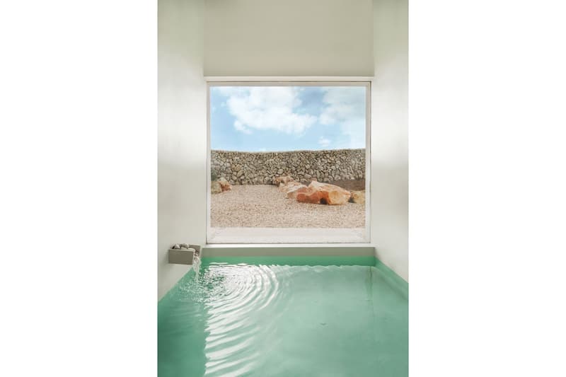 Marina Senabre House in Menorca White Building Minimalist Pools Mediterranean Island Gravel Concrete Countryside