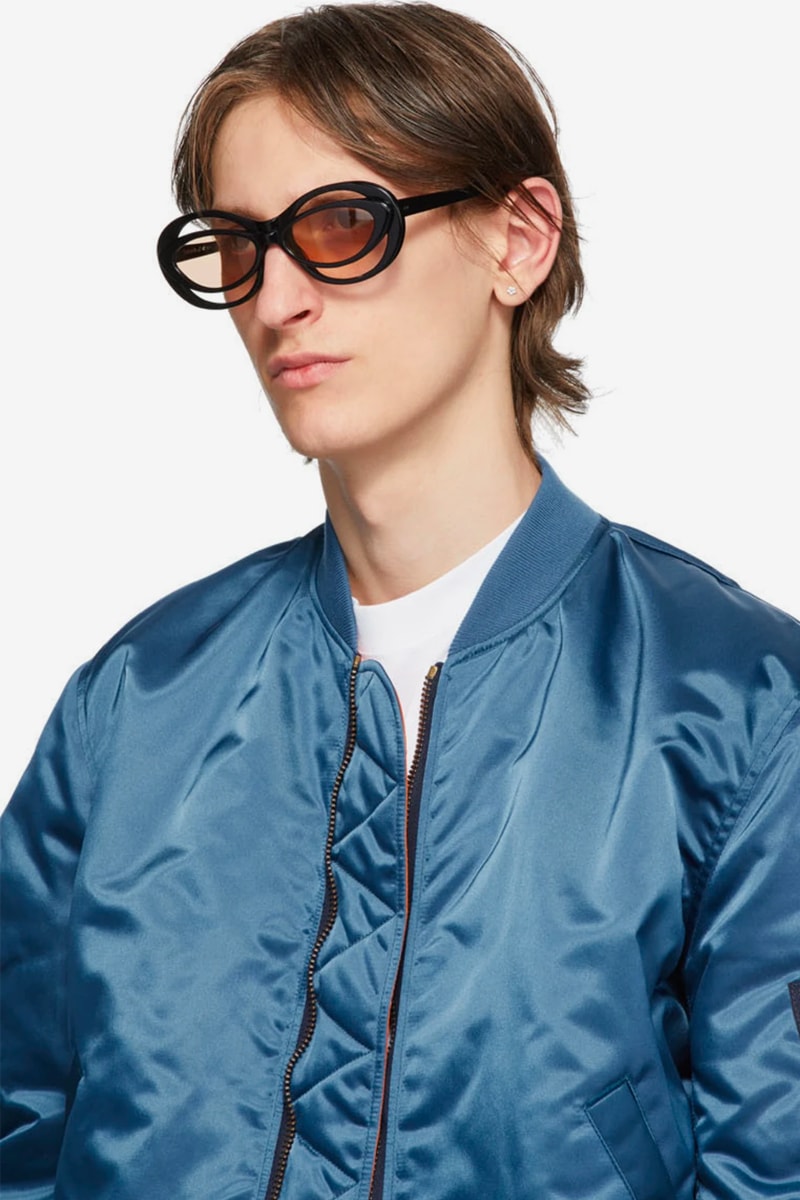 Martine Rose Bug Eye Cat Eye Sunglasses ssense eyewear sunglasses accessories menswear streetwear spring summer 2020 collection british united kingdom london