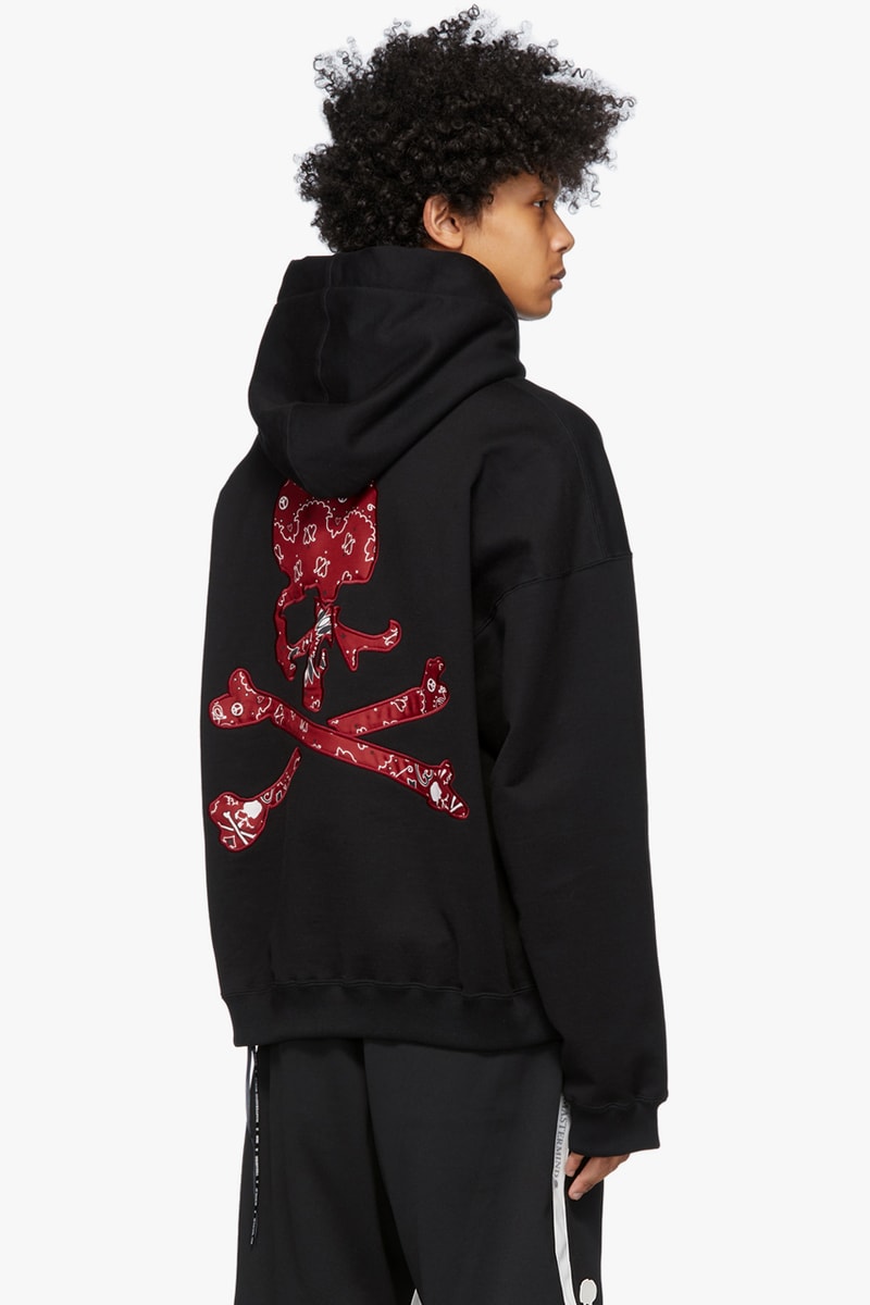 mastermind WORLD Black Red Boxy Bandana Hoodie menswear streetwear spring summer 2020 collection masaaki homma japanese designer imprint brand mastermind japan