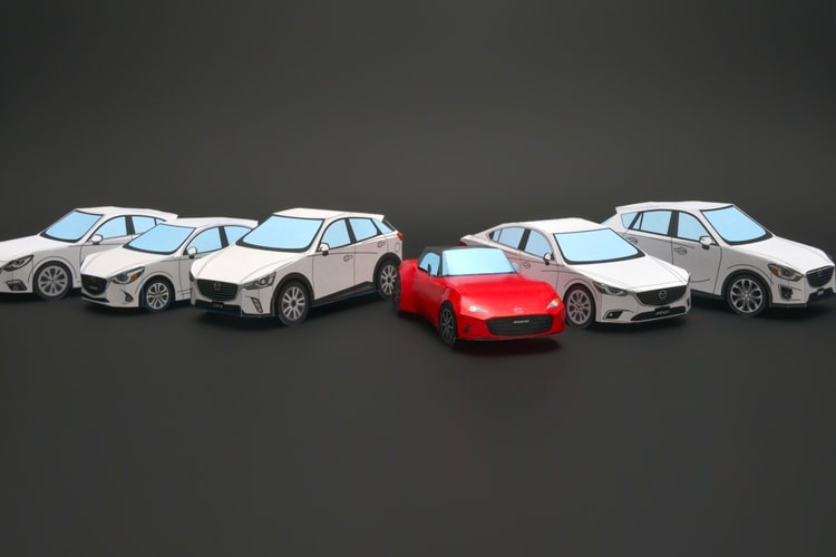 Mazda Adds the MX-5 & Classic R360 Coupe to Its JDM Papercraft Series