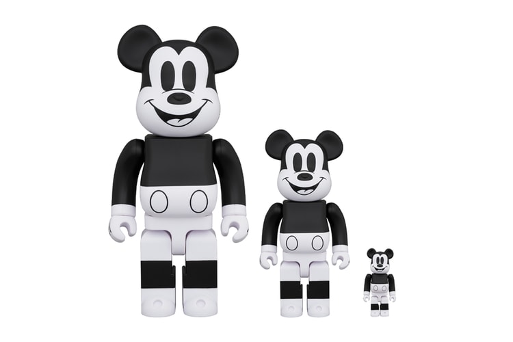 Medicom Toy Unveils Vintage Mickey Mouse BE@RBRICK