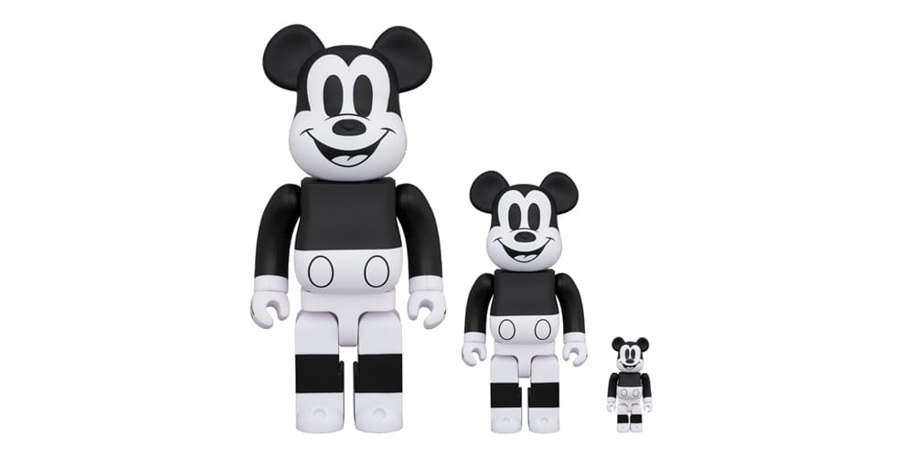 Mickey Mouse Bearbrick Action Figure 400% Be@rbrick Cos Mickey Mouse Doll PVC AC 