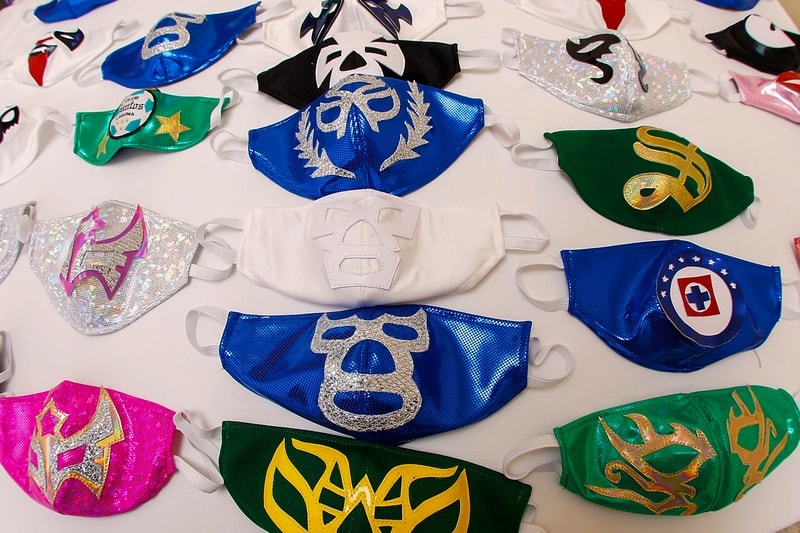 Mexican Wrestlers Luche Libre Face Mask Production El Hijo del Soberano