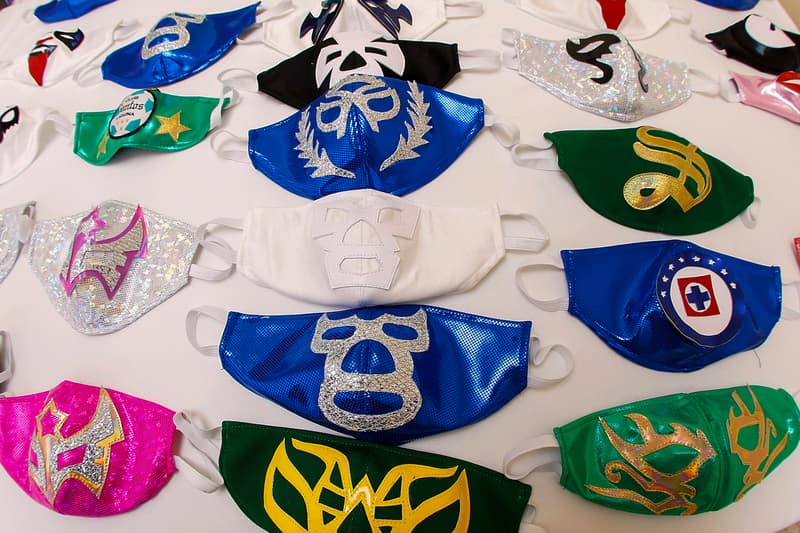 Mexican Wrestlers Luche Libre Face Mask Production El Hijo del Soberano