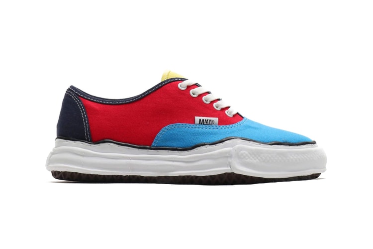 Maison MIHARAYASUHIRO OG Sole Arrives in Multicolor Red/Blue/Yellow