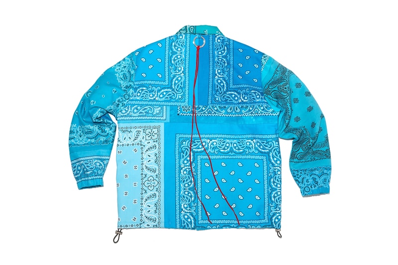 mindseeker Vintage Bandana Overfit Coach Jacket Release Info Buy Price Blue Green Yellow Orange Pink Red Purple