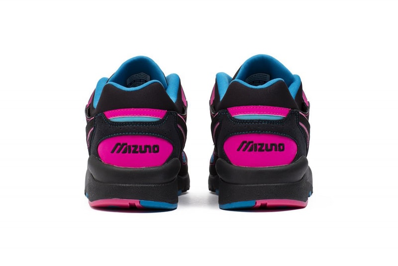 Mizuno Sky Medal "Black/Pink/Blue" D1GA200509 Release Information Footwear Sneaker Drop Date Spring 2020 OG Retro '90s Suede Mesh