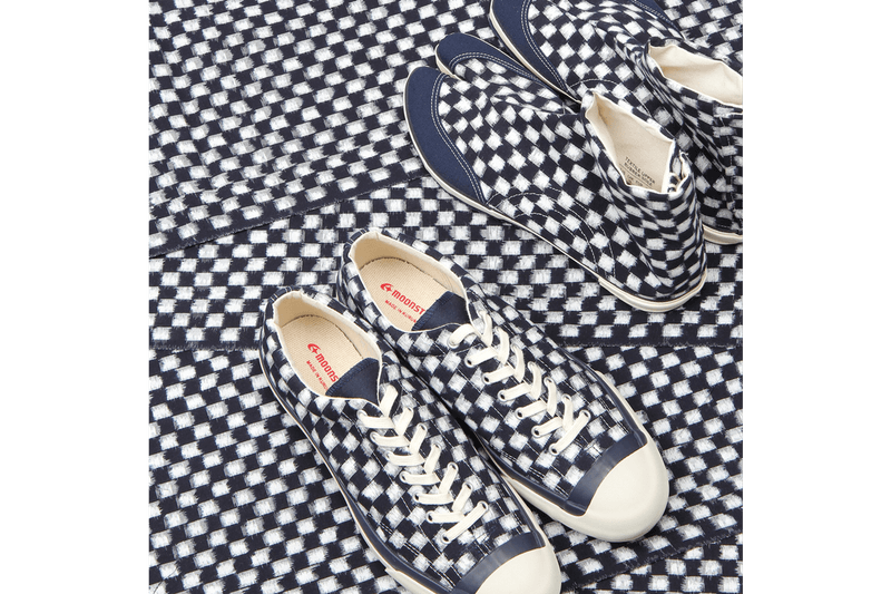 Moonstar Drops Rustic Checkerboard Jikatabi K and Gym Court K
