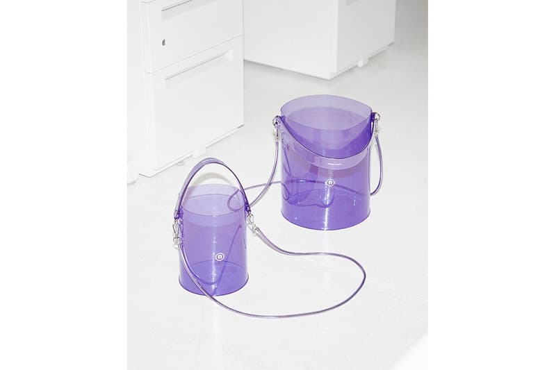 nana nana PVC A5 Bag Bucket rectangle square bags accessories spring summer 2020 collection menswear womenswear unisex streetwear pouch shoulder transparent