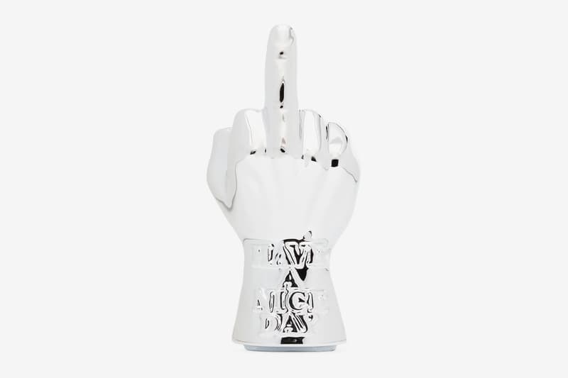 NEIGHBORHOOD Have A Nice Day Incense Chamber streetwear japanese designer shinsuke takizawa spring summer 2020 collection ornament accessories holder home hand shape finger