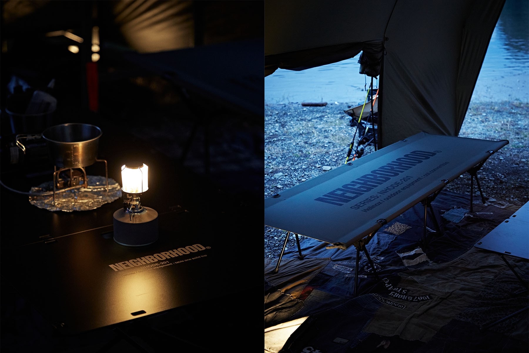 Neighborhood Helinox Abu Garcia Outdoor Collaboration Info Raid Japan Tackles shop Lure fishing electric sunglasses camping tents nature 