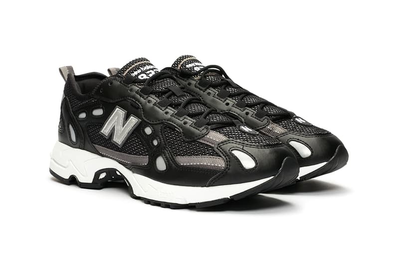 new balance 827 sneakersnstuff black white silver release information buy cop purchase ML827 Ml827aad Ml827aag