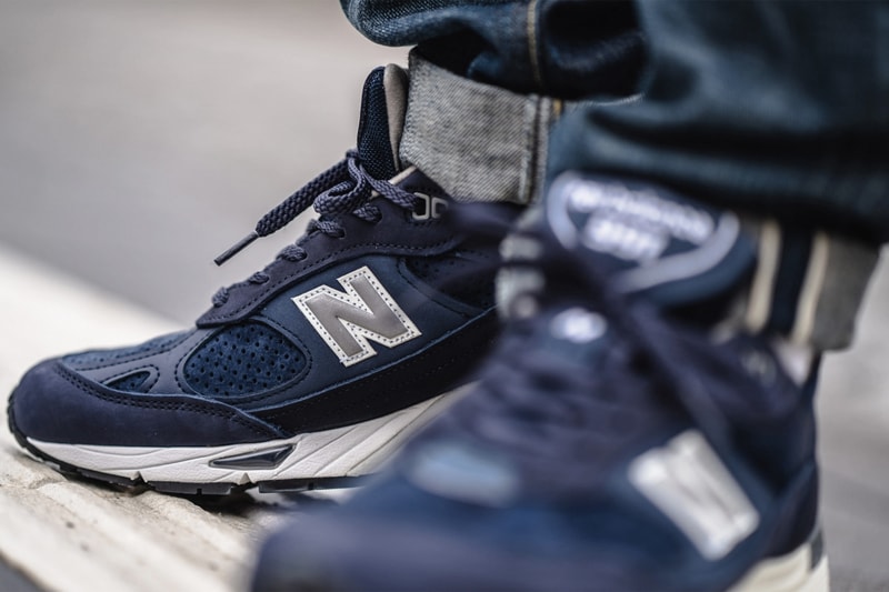 New Balance 991 Made in England "Bluesman" Release Information Drop Date Sneaker Footwear Luxury Materials Pigskin Suede Blue 3M ABZORB