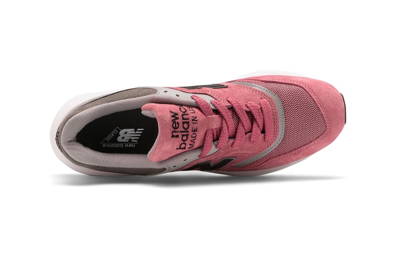 New Balance Made in US 997S Pink/Grey Release m997spg footwear sneakers kicks made in United States Sports Concepts Rose 