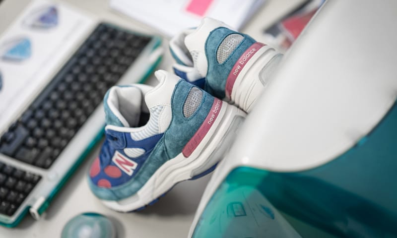 new balance 992 cyan