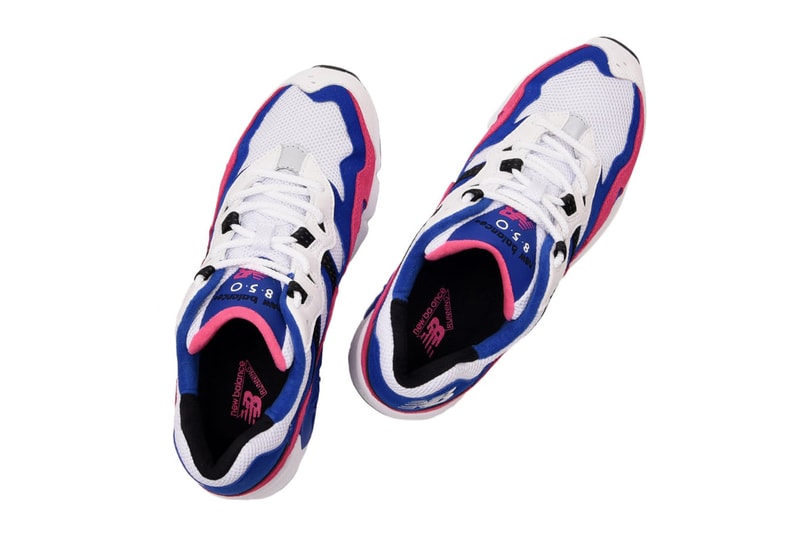 new balance 850 april 2020 release dates info photos price white black lime purple pink