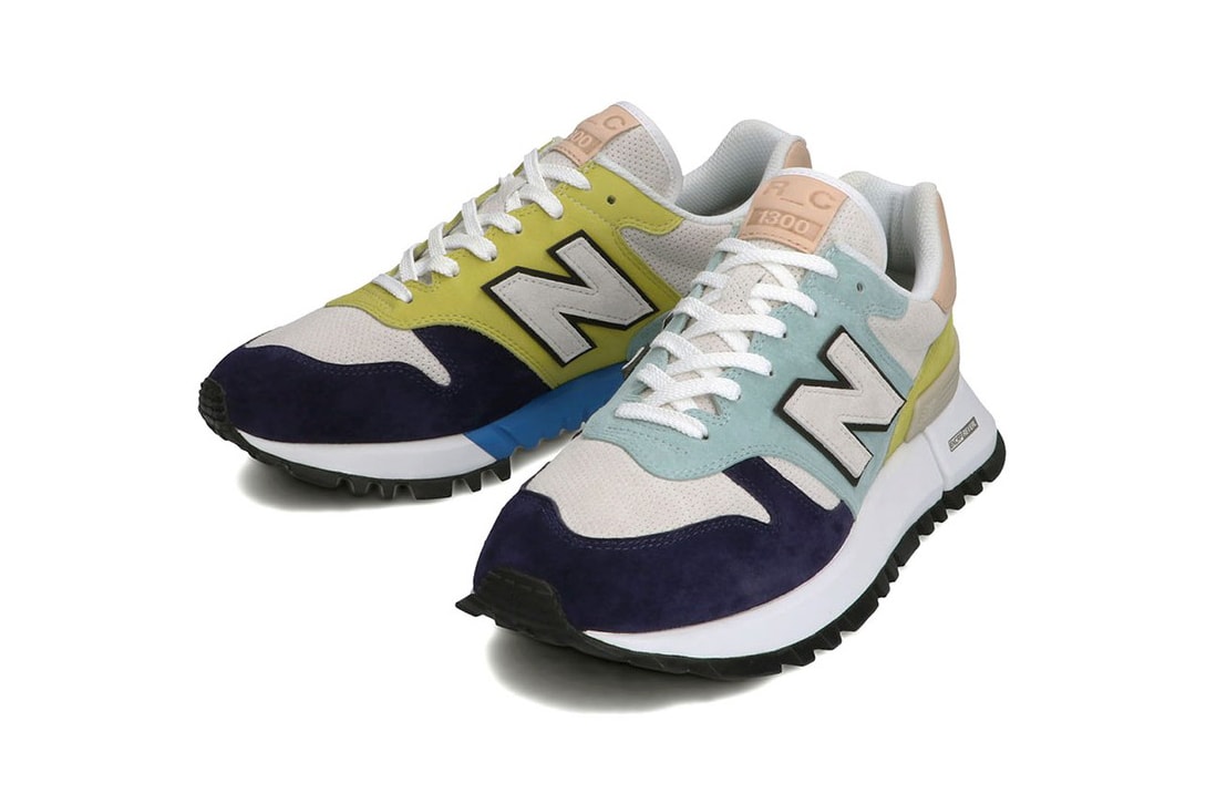 new balance tokyo design studio rc 1300 tf release information oatmeal peach pink mustard yellow marigold blue grey navy suede leather buy cop purchase