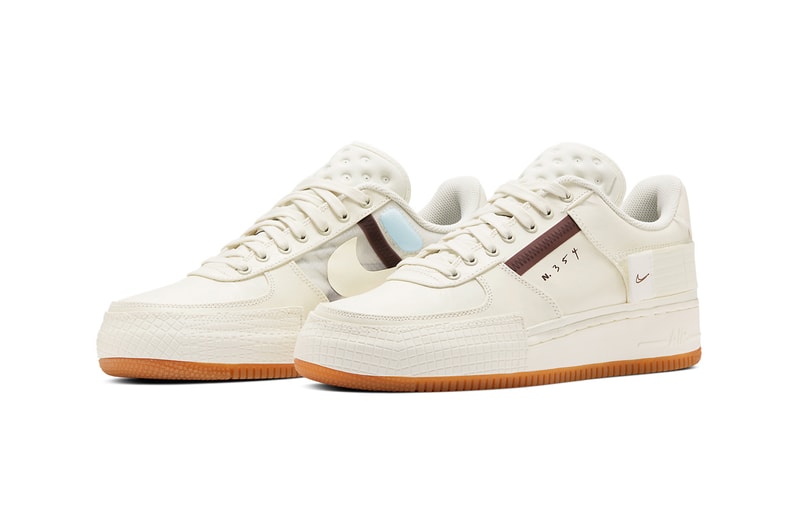 nike af1 air force 1 type n 354 sail white light ivory earth brown gum CJ1281 100 release date info photos price