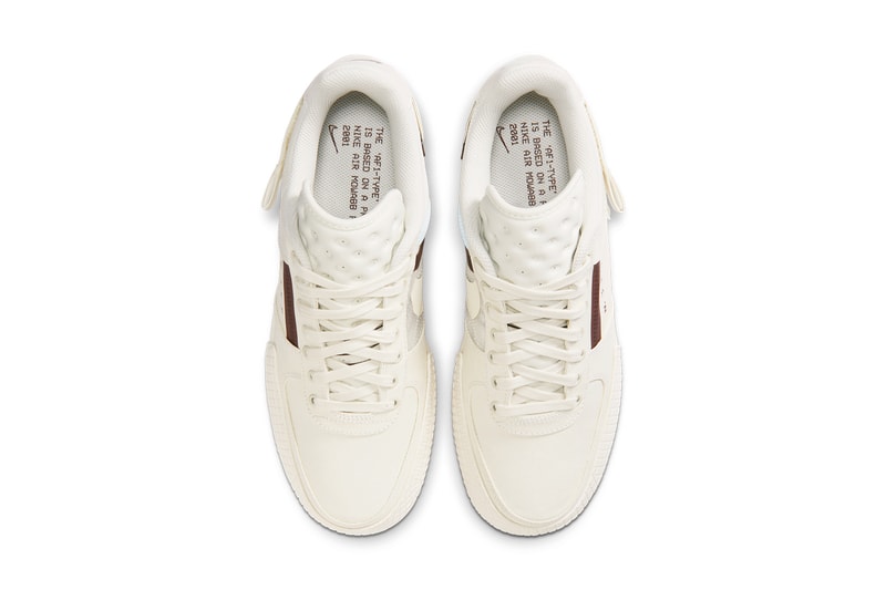 nike af1 air force 1 type n 354 sail white light ivory earth brown gum CJ1281 100 release date info photos price