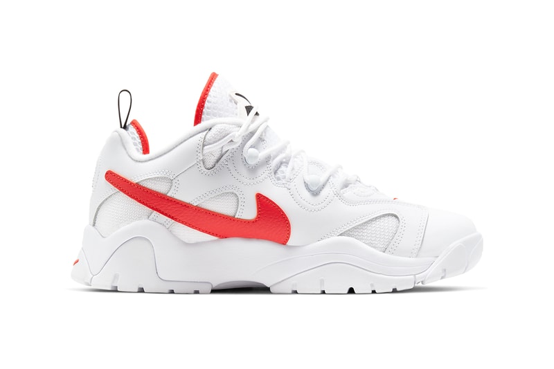 Nike Air Barrage Low Team Orange rucker park basketball court courts new york city harlem white black 10039