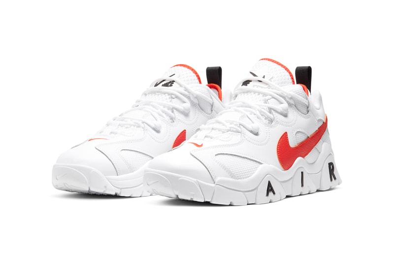 Nike Air Barrage Low Team Orange rucker park basketball court courts new york city harlem white black 10039