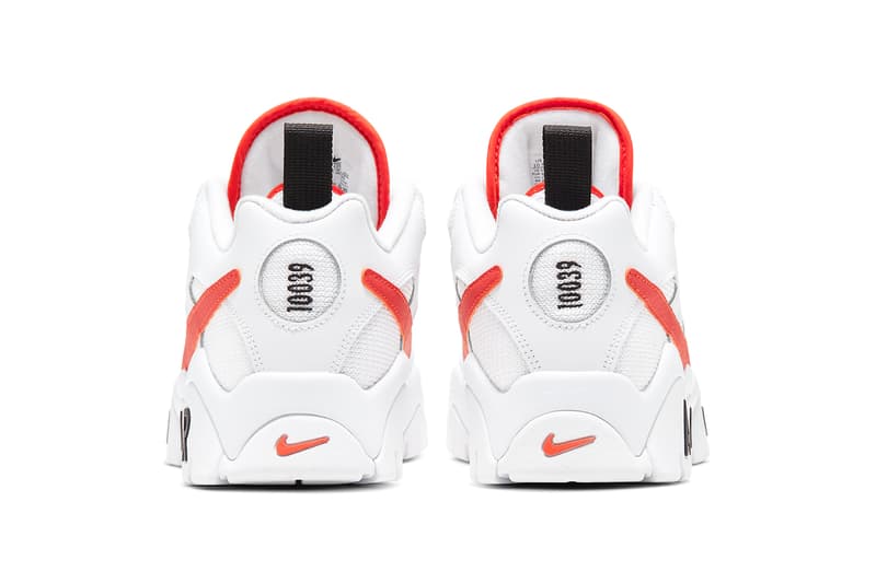 Nike Air Barrage Low Team Orange rucker park basketball court courts new york city harlem white black 10039