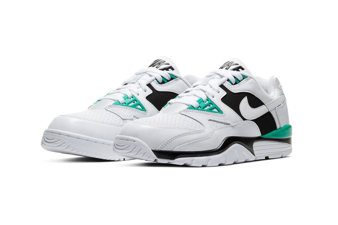 nike air cross trainer 3 low 2020 release dates info white black teal blue gray photos price