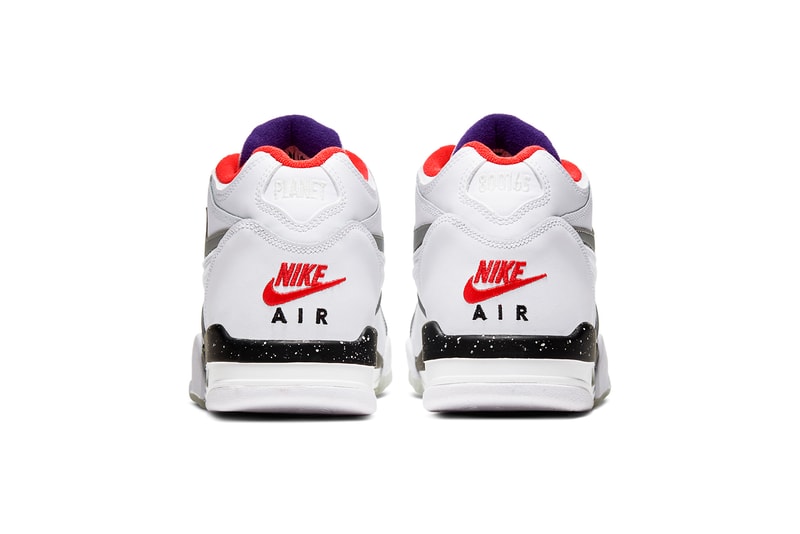 nike sportswear air flight 89 benassi slide planet of hoops pack CW2616 101 white laser red silver green purple black voltage release date info photos price