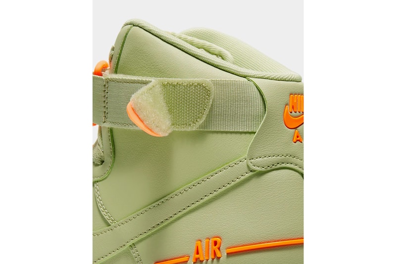 nike air force 1 high 07 lv8 3 olive aura total orange CJ1385 300 release date info photos price