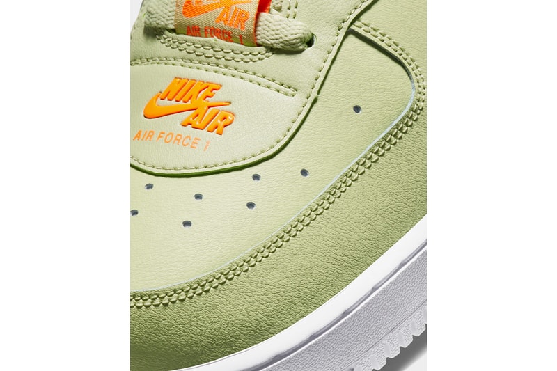 nike air force 1 high 07 lv8 3 olive aura total orange CJ1385 300 release date info photos price