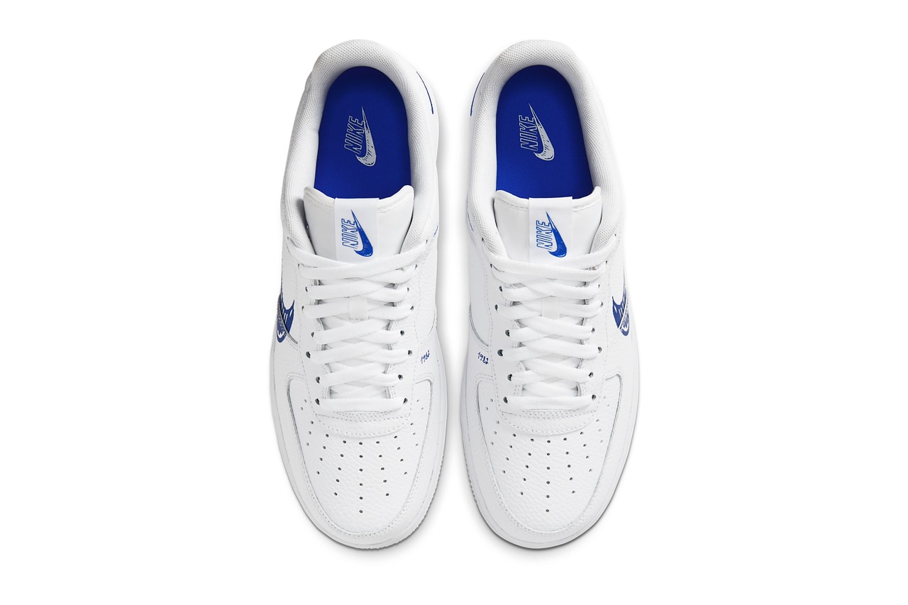nike air force 1 low sketch white racer blue CW7581 100 release date info photos price