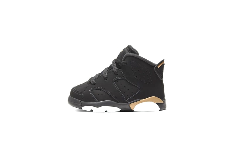 Nike Air Jordan 6 "DMP" Defining Moments Pack 2020 Release Information Official Drop Date Closer Look Black Icy Sole Unit Gold Details Michael Jordan Basketball Limited Edition Sneaker Footwear