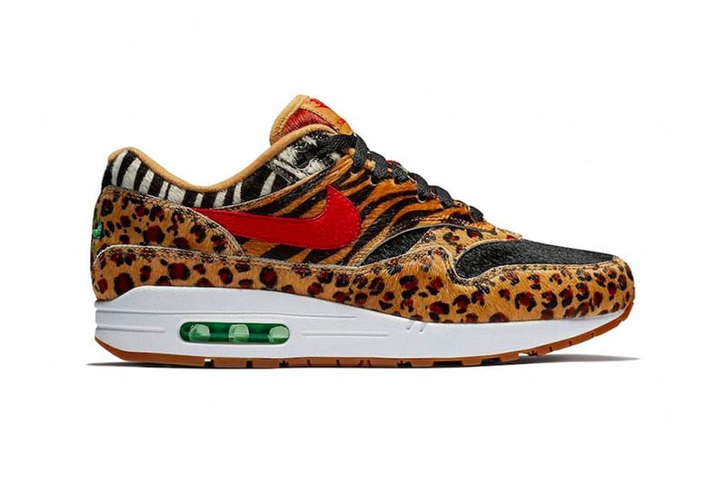 nike air max red with cheetah