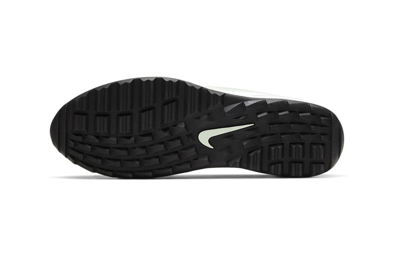 Nike Air Max 1 G white jade Aura neutral gray black menswear streetwear shoes sneakers kicks footwear trainers runners golf golfing spring summer 2020 collection CI7576 111 swoosh