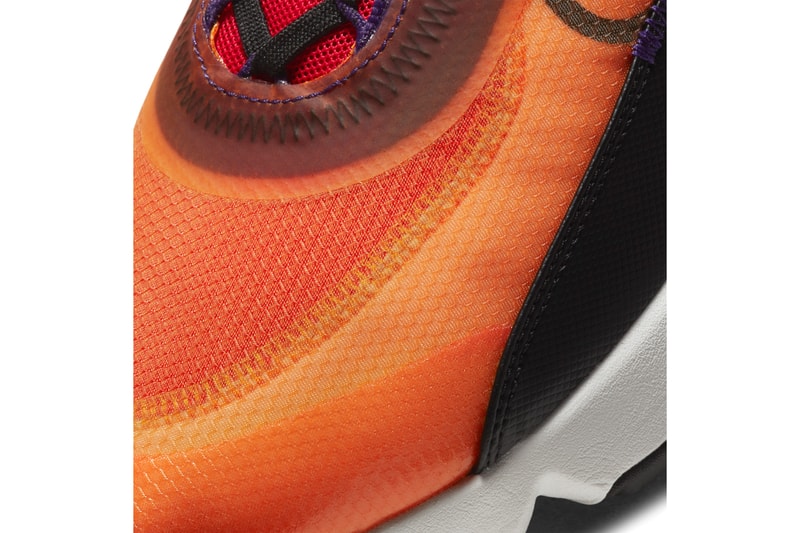 nike sportswear air max 2090 retro futurism pack orange purple pink white green black release date info photos price 