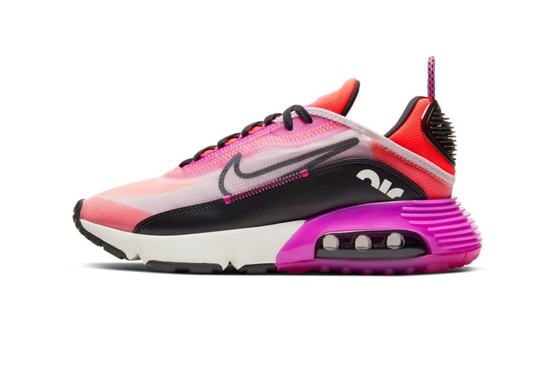 nike sportswear air max 2090 retro futurism pack orange purple pink white green black release date info photos price 