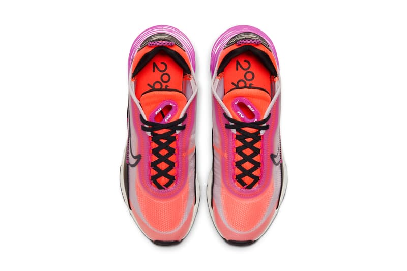 nike sportswear air max 2090 retro futurism pack orange purple pink white green black release date info photos price