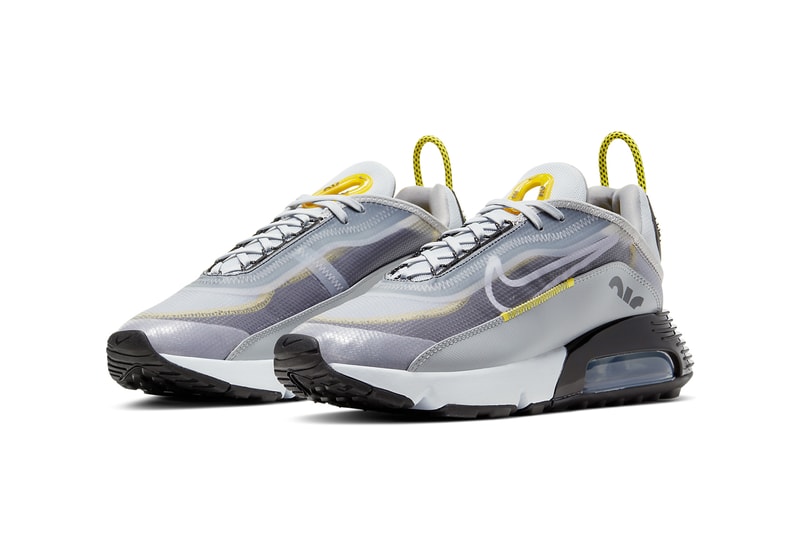 nike air max 2090 wolf grey particle pure platinum white yellow BV9977 002 release date info photos price