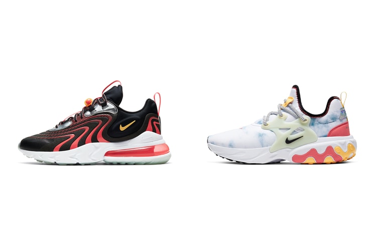Nike Air Max 270 React ENG and React Presto "Alien" Descend From the Cosmos