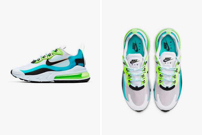 Nike Air Max 270 React SE Releases in Cool-Toned "Oracle Aqua"