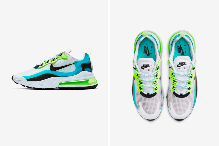 Nike Air Max 270 React SE Releases in Cool-Toned "Oracle Aqua"