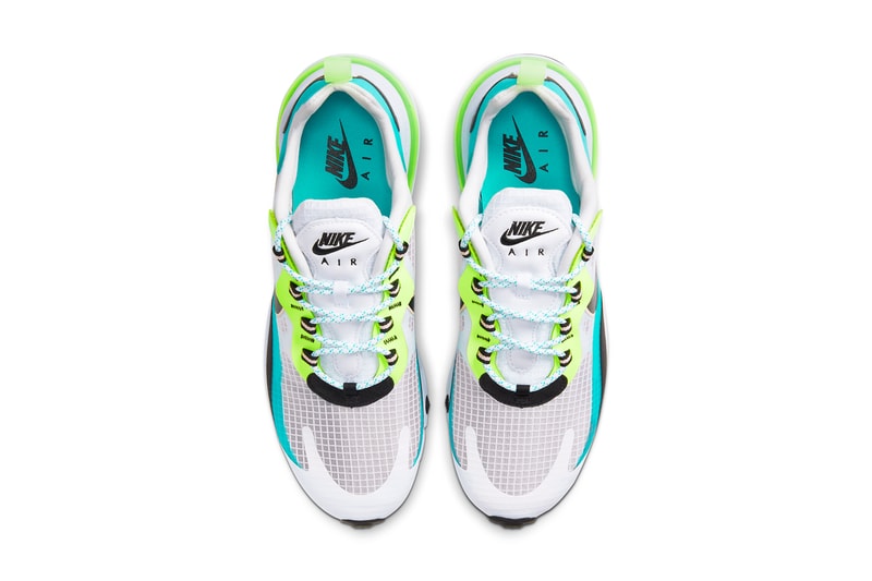 nike air max 270 react se oracle aqua ghost green washed coral black white CT1265 300 release date info photos price