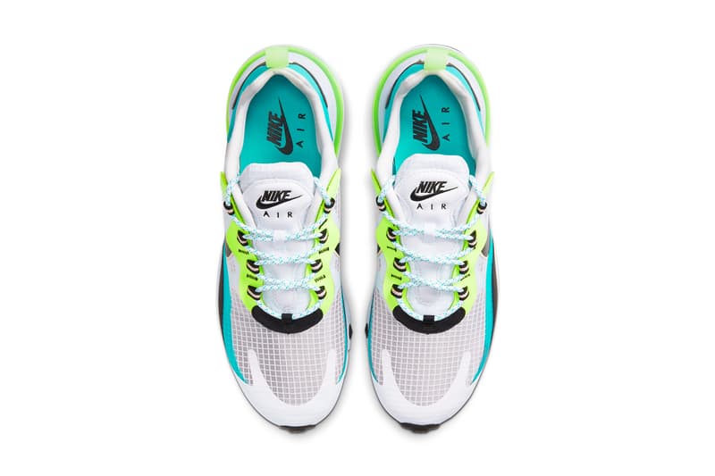 nike air max 270 react se oracle aqua ghost green washed coral black white CT1265 300 release date info photos price