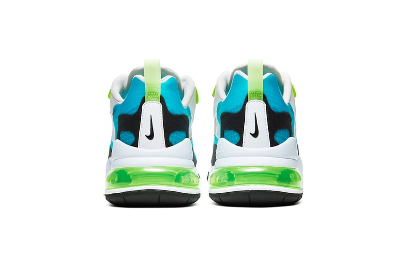 nike air 270 verde acqua