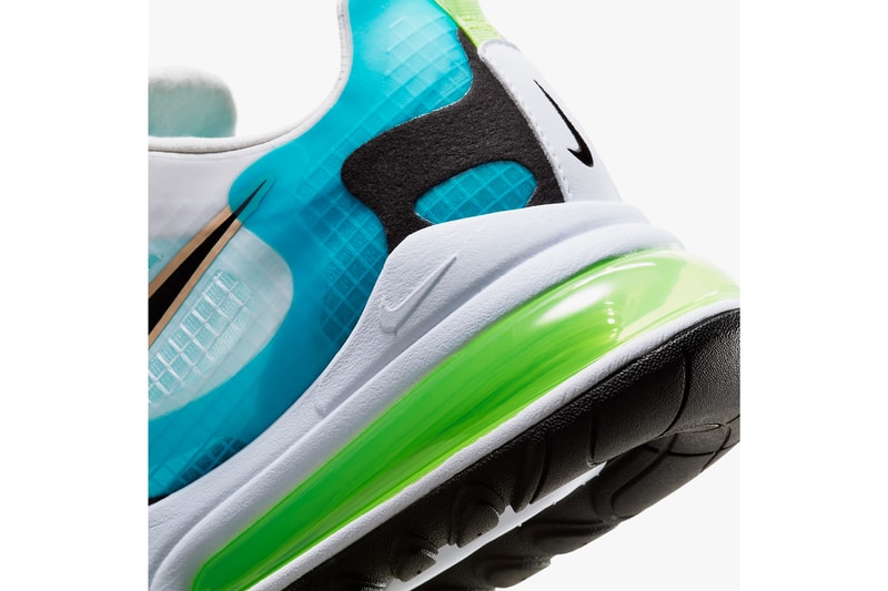 nike air max 270 react se oracle aqua ghost green washed coral black white CT1265 300 release date info photos price