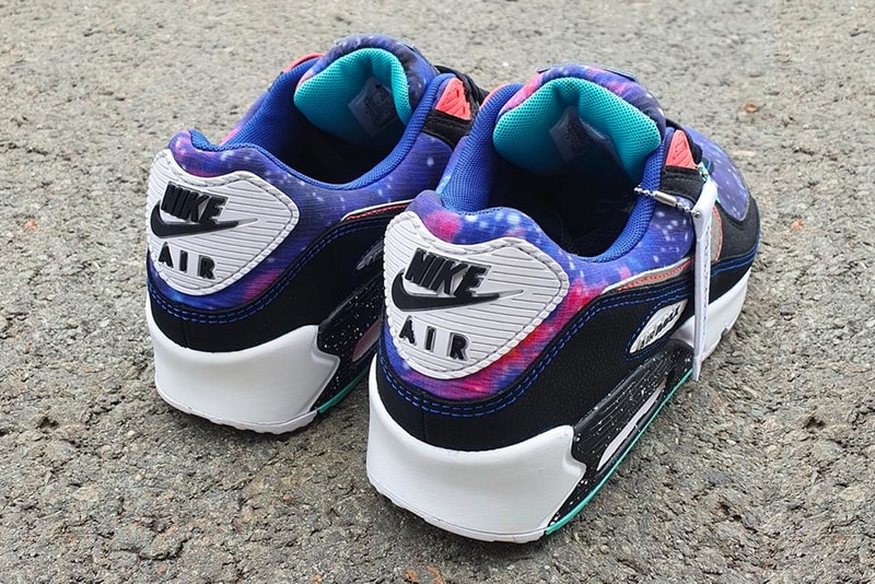 Nike Air Max 90 Gets the "Galaxy" Treatment AM90  Color: Black/White/Multi-Color Style Code: CW6018-001 release info drop date price details 