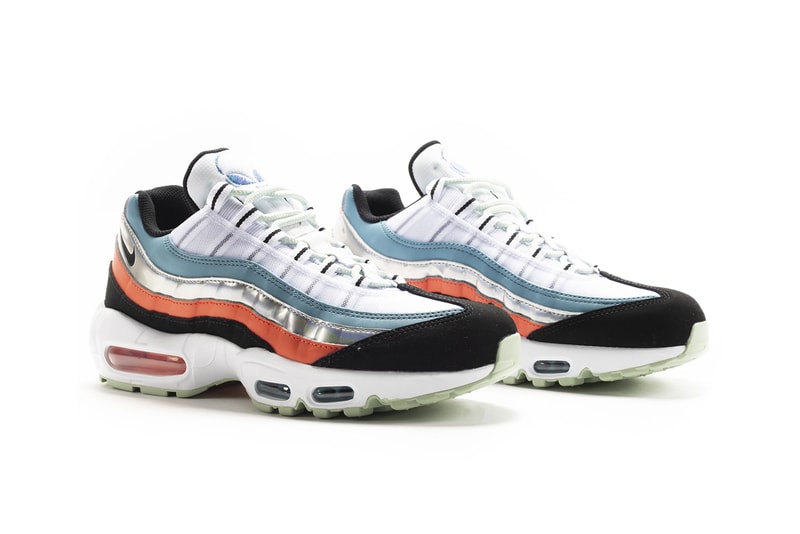 nike sportswear air max 95 alien release date info photos price CW5451 100 white black cerulean magic ember release date info photos price 