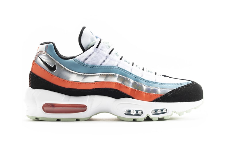 nike sportswear air max 95 alien release date info photos price CW5451 100 white black cerulean magic ember release date info photos price 