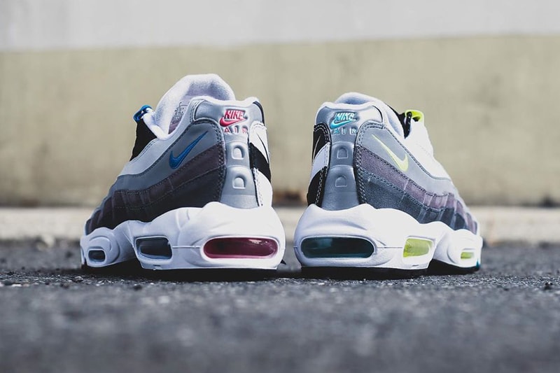 NIKE AIR MAX 95 GREEDY  CJ0589-001 mismatch colorway release info drop date price details snkrs japan atmos tokyo 