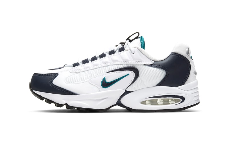 Nike Air Max Triax White Deep Emerald CT1104-100 air max sports shoes kicks footwear sneakers hypebeast Nike Air Bubble Nike Air Max Triax 96